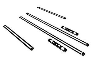 アルファード ヴェルファイア 30系用 ステンレス リアシートレール カバー ガーニッシュ シルバー AVEST