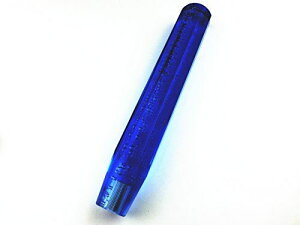 クリスタルシフトノブ アクア 八角 300mm 30センチ ブルー 青色 全6色