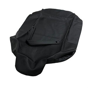 ホンダ AX-1 250 MD21 専用設計 シートカバー日本製(厚手生地)【生地色:黒/タンデムベルト付き】張替タイプ CHRIS-HCH1135-C10B36