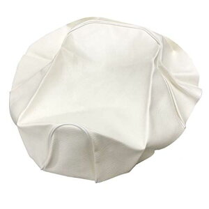 スズキ ハイアップ/ハイアップR 専用設計 シートカバー日本製(厚手生地)【生地色:白/パイピング:白】張替タイプ CHRIS-SCH3015-C20P20