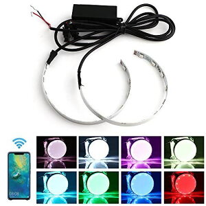 Grandview CJOLEDCg Bluetooth X}[gtHAPPRg[ yA AppleAndroid tbV[h RGB FRI wbhCgp ԗp oCNp 2.5C`3
