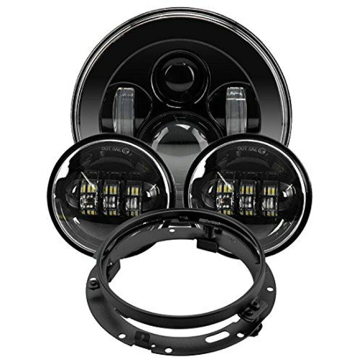 楽天市場】SILIVN ハーレーダビッドソン用 7インチ ハーレー LEDヘッド 