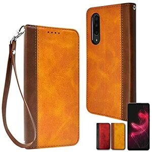 VYJEB(shizukawill) AQUOS zero 5G basic 1DX au SHG02 softbank 蒠^ P[X Jo[ Vv {v P[X gh oCJ[ Yellow Brown × Brown CG[uE×uEF J[h[ X