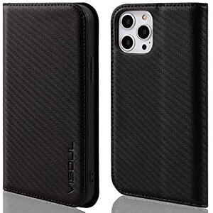 VISOUL iPhone12 P[X 蒠^ {v iPhone 12 Pro P[X6.1C`Ή ACtH12 v 蒠P[X U[ ϏՌ ω X}zP[X J[h ϏՌ gуP[X }Olbg u ubN^ 