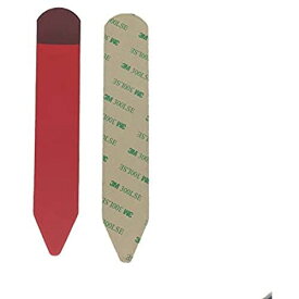 【PinkBlueDog】 Pencil用のペンシルホルダー ペンケース ホルダー 第1世代 第2世代 PU ライクラ素材 薄型 軽量 全面保護 貼るタイプ 紛失防止 (レッド) Pencilケース 貼るタイプ
