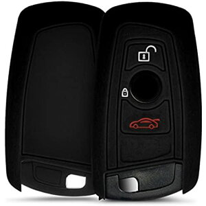 kwmobile Ή: BMW 3-{^ Ԃ̃[gL[ (Keyless Go Ή@̂) P[X - VR L[P[X h~ Ԍ - P[X F ubN