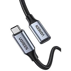 UGREEN USB CP[u USB 3.1 Gen 2 (10Gbps) Thunderbolt3ΉP[u R[h 5A PD}[d AhCh bvgbvȂǗlXusb-cfoCXɑΉ iC҂ 0.5m