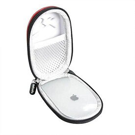 Apple Magic Mouse 2専用収納ケース-Adada (PU, ブラック)