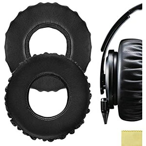 Geekria QuickFit �C���[�p�b�h �݊��� �p�b�h SONY MDR-XB1000 �w�b�h�z���ɑΉ� �C���p�b�h/�C���[�N�b�V����/�C���[�J�b�v (�v���e�C�����U�[/�u���b�N)