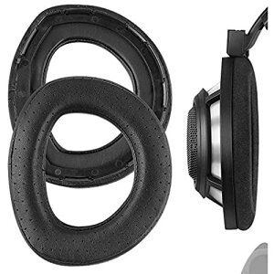 Geekria �C���[�p�b�h Elite �݊��� �p�b�h Sennheisers HD800 �w�b�h�z���ɑΉ� �p�b�h �C���[�N�b�V����/�C���[�J�b�v (�V�[�v�X�L��/�u���b�N)