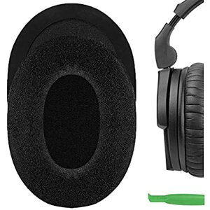 Geekria �C���[�p�b�h Comfort �݊��� �p�b�h Sennheisers HD280 HD280-Pro HD281 HMD280 HMD281 �w�b�h�z���ɑΉ� �p�b�h �C���[�N�b�V����/�C���[�J�b�v (�x���A/�u���b�N)