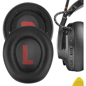 Geekria �C���[�p�b�h QuickFit �݊��� �p�b�h JBL Quantum 800 Wireless �w�b�h�z���ɑΉ� �p�b�h �C���[�N�b�V����/�C���[�J�b�v (�v���e�C�����U�[/�u���b�N)