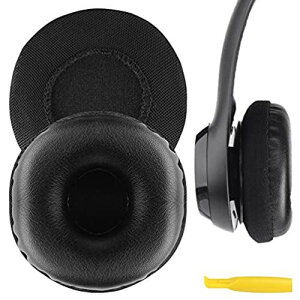 Geekria C[pbh QuickFit ݊ pbh Logitechs H390, H600, H609 wbhzɑΉ pbh C[NbV/C[Jbv (veCU[/ubN)
