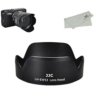 JJC EW-53 t Yt[h Ԍ` Canon EF-M 15-45mm F3.5-6.3 IS STM Y p Kiss M2 Kiss M EOS M200 M100 M6 Mark II / M6 M5 M3 M10 EOS M ... EW-53 ݊ 