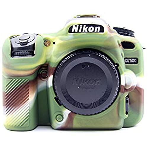 対応 NIKON ニコン PEN D7500 カメラカバー シリコンケース シリコンカバー カメラケース 撮影ケース ライナーケース カメラホルダー、Koowl製作、外観が上品で、超薄型、品質に優れており、耐震・耐衝撃・耐磨耗性が高い (迷彩柄)のサムネイル