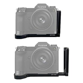 対応モデル Fujifilm Fuji 富士 GFX 100S GFX-100S L型クイックリリースプレート、Koowl製、コンパクトネスが優れた、伸縮式に設計、取り外し可能な、耐磨耗性、 耐腐食性、ブラック (ブラック)