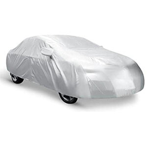 uxcell �ԃJ�o�[ �J�[�J�o�[ �{�f�B�[�J�o�[ �ԗp �ˊO �h���h��h�o ���ی� �V���o�[�z���C�g 3XL 4.9x1.8x1.5m