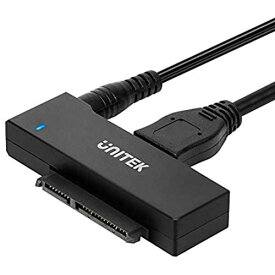 Unitek SATA USB3.0アダプター 変換ケーブル 2.5 3.5インチ HDD/SSD などのハードドライブ とSATA 光学ドライブ に対応 SATAI/II/III 電源アダプタ（12V/2A電源付き） UASP対応 ...