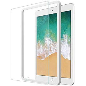 NIMASO【ガイド枠付き】iPad 9.7 5/6世代用 ガラスフィルム iPad Air2 / Air (2013) / iPad Pro 9.7 対応 保護 フイルム