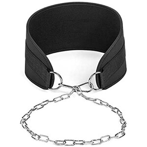 フェリモア ディップスベルト ディッピングベルト 加重ベルト 懸垂 チンニング 耐荷重量150kg ブラック