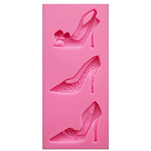 【Ever garden】 ハイヒール 靴 シリコンモールド / 手作り 石鹸 / 樹脂 粘土 / レジン / シリコン モールド / 型 抜き型 / キット 道具