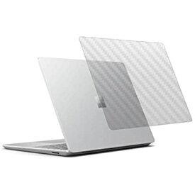 Microsoft Surface Laptop Go 12.4インチ用 カーボン調 天板保護フィルム
