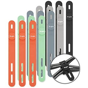 yRingkezP[uoh VR P[uz_[ P[u ܂Ƃ oh JԂp\[oh Jt z_[ Xgbv Cable Tie Silicone [5 Color/Zbg]