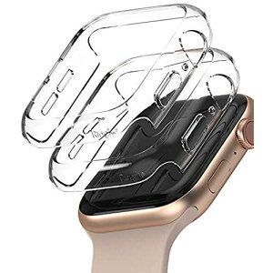 [2����]�yRingke�zApple Watch Series 6 / 5 / 4 / SE 40mm �P�[�X �ی� �����^ �J�o�[ �A�b�v���E�H�b�` �P�[�X Slim (Clear �N���A) [6 / 5 / 4 / SE 40mm] [40mm] - �N���A���N���A