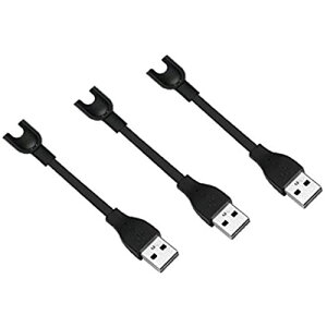 naissant Mi band 2 �p USB �[�d �P�[�u�� 3�{ �Z�b�g