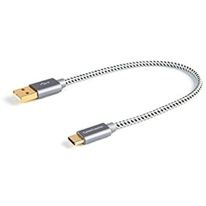 USB C to USB A �CCableCreation USB Type C �P�[�u��USB C to USB A �P�[�u�� �ґg�f�U�C�� [�V�����o�[�W���� 56K���W�X�^����]Nexus 5X / 6P�AOnePlus ... 0.25M �X�y�[�X�O���[