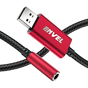 ENVEL wbhZbgA_v^[ 3.5mm X^`USBIX^ `bv OtXeITEhJ[h TRRS 4 }CNΉ USB`wbhzւ̃A_v^[ PS5 PS4 m[gp\R PCȂǂ bh