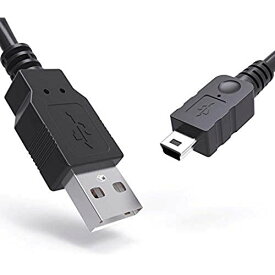 PS3用充電ケーブル 1.8m USB A miniB オスオス コントローラーコード 2-Pack 6 FT/1.8M