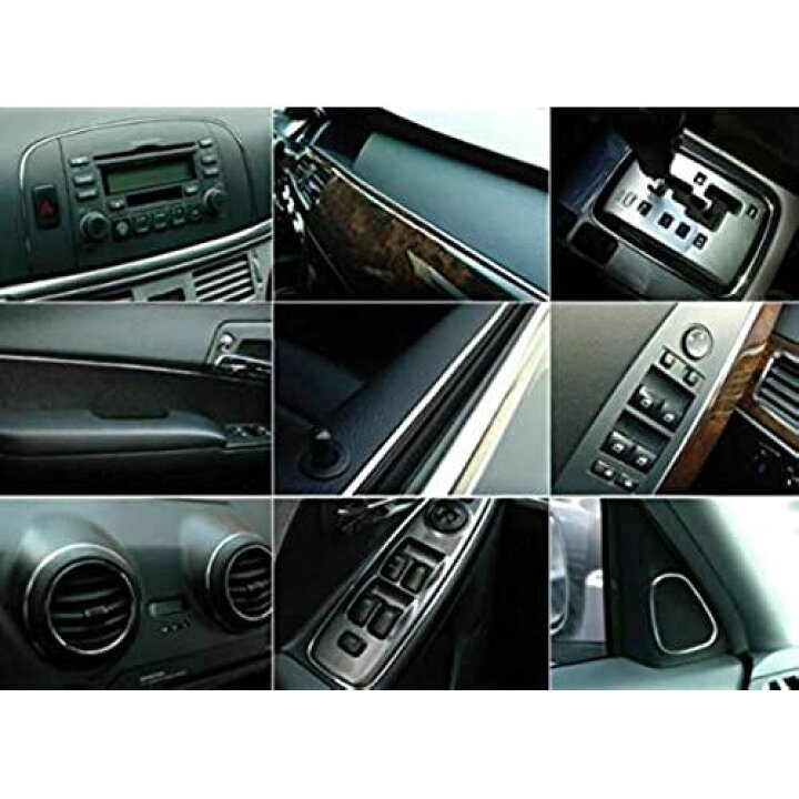 楽天市場 車 用 メッキ モール テープ ドア 保護 幅 18mm 長さ 15m メッキテープ シルバー カラー ボディー バンパー サイド モール ドレスアップ Waschosen 18mm シルバー T M Bストア