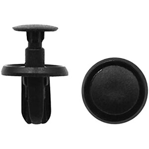 uxcell �N���b�v 6mm�̌��a 15mm�̃w�b�h�a ������ �f�B�t�F���_�[ �h�A ���^ �g���� �t�@�X�i�[ �u���b�N 20����