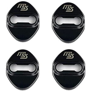 LYLE マツダ MAZDA 全車種 ストライカー カバー ドアロック カバー ステンレス CX5 CX8アクセラ アテンザ デミオ ロードスター マツダ社外品 (ブラック)