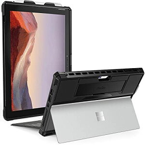 ProCase Microsoft Surface Pro 7 Plus�P�[�X, Pro 7, Pro 6, Pro 5, Pro 4, Pro LTE, �ϏՌ� �ی�J�o�[ �y���z���_�[ ?�u���b�N