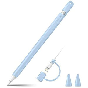 Fintie for Apple Pencil 1pVRیP[X Jo[ Obv Apple Pencil z_[ ₷ y Sʕی  h~ X[u P[X yJo[USBP[uAڃJo[t (X