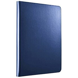 iBUFFALO 9.7インチ iPad Pro用 レザーケース回転 ブルー BSIPD16CLRBL