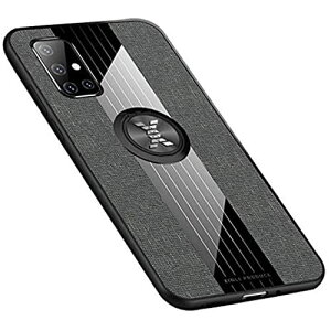 Galaxy A51 5G ケース/カバー 耐衝撃 TPU 分離型リング付き シンプル ソフトケース サムスン ギャラクシーA51 5G ソフトケース/カバー おしゃれ スマートフォン/スマフォ/スマホケース/カバー(グレ