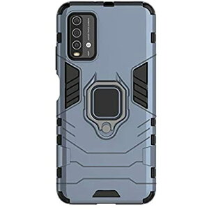 Redmi 9T ケース/カバー スタンド機能リング付き 2重構造 耐衝撃 TPU シンプル タフで頑丈 シャオミ 小米 リドミ9T 4G ハードケース/カバー おしゃれ 一体型スマホリング付き スマフォ スマホ ス