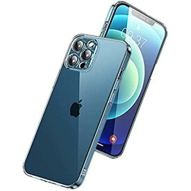 [BlueSea] iPhone 11 Pro 専用 TPU&強化ガラスケース 一体型レンズ保護 クリア 耐衝撃 硬度9H ワイヤレス充電対応 bsc002-11pro-clear
