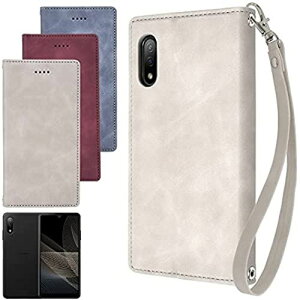 VYJEB(shizukawill) Xperia Ace ii docomo SO-41B ACt@f2 P[X Jo[ 蒠^ O[ XG[h Gray(O[F)