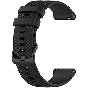 GARMIN ガーミン Approach S42, ForeAthlete 55, Venu Sq Music/Venu Sq, Approach S12用 交換バンド クイックリリースバンド ベルト 交換キット 腕時計バンド シリコン製 10色可選 SOOYEEH ストラップ 柔らかい スポ