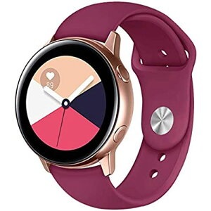 Ankersaila �o���h �Ή� Samsung Galaxy Watch Active 40mm,20mm �\�t�g�V���R�� �ʋC�� �����p�o���h �K�� Sumsung Galaxy Watch Active 2 ... ���C�����b�h