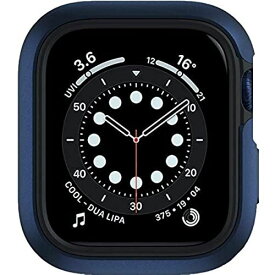 【SwitchEasy】 Apple Watch SE Series6 Series5 Series4 40mm 対応 ケース アルミ × TPU 耐衝撃 2重構造 衝撃 吸収 カバー [ AppleWatch アップルウォッチ SE / シリーズ6 / シリーズ5 / シリーズ4 40mm 対応 ] Odyssey スペースブルー Apple Watch 40mm
