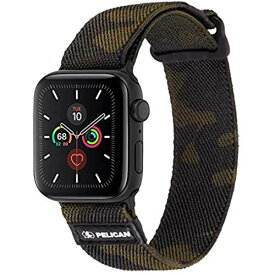 【Pelican by Case-Mate】 抗菌ウォッチバンド ペリカン Protector Band - Camo Green/w Micropel for Apple Watch 38-40mm Series ... Apple Watch 全世代 38-40mm 小さい方 Camo Green - Band