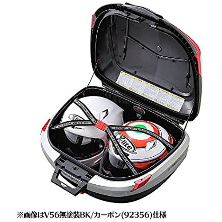 楽天市場】GIVI (ジビ) バイク用 リアボックス 56L 未塗装ブラック 