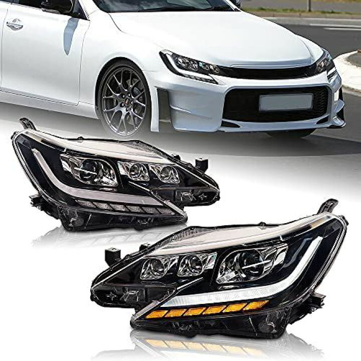 楽天市場】LUYUN トヨタ マークX 130 後期 ヘッドライト ヘッドランプ 