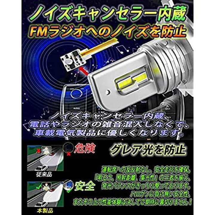 楽天市場 Wenle ウエンレ 新型 超小型サイズ 爆光 H4 Hs1 H19 共用 Led ヘッドライト バイク用 車検対応 Hi Lo 6500lm 30w ホワイト 6500k ファンレス Ledバルブ 1個入 H4 Hs1 H19 共用 1個 T M Bストア