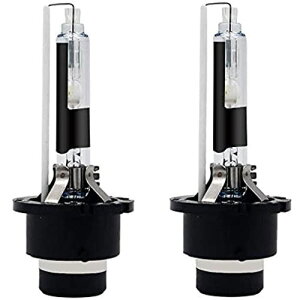 Eseastar D4R HID �o���u �w�b�h���C�g 6000K �z���C�g 12V-24V 35W ���������p�o�[�i�[ �Ԍ��Ή� 2�Z�b�g D4R--6000K